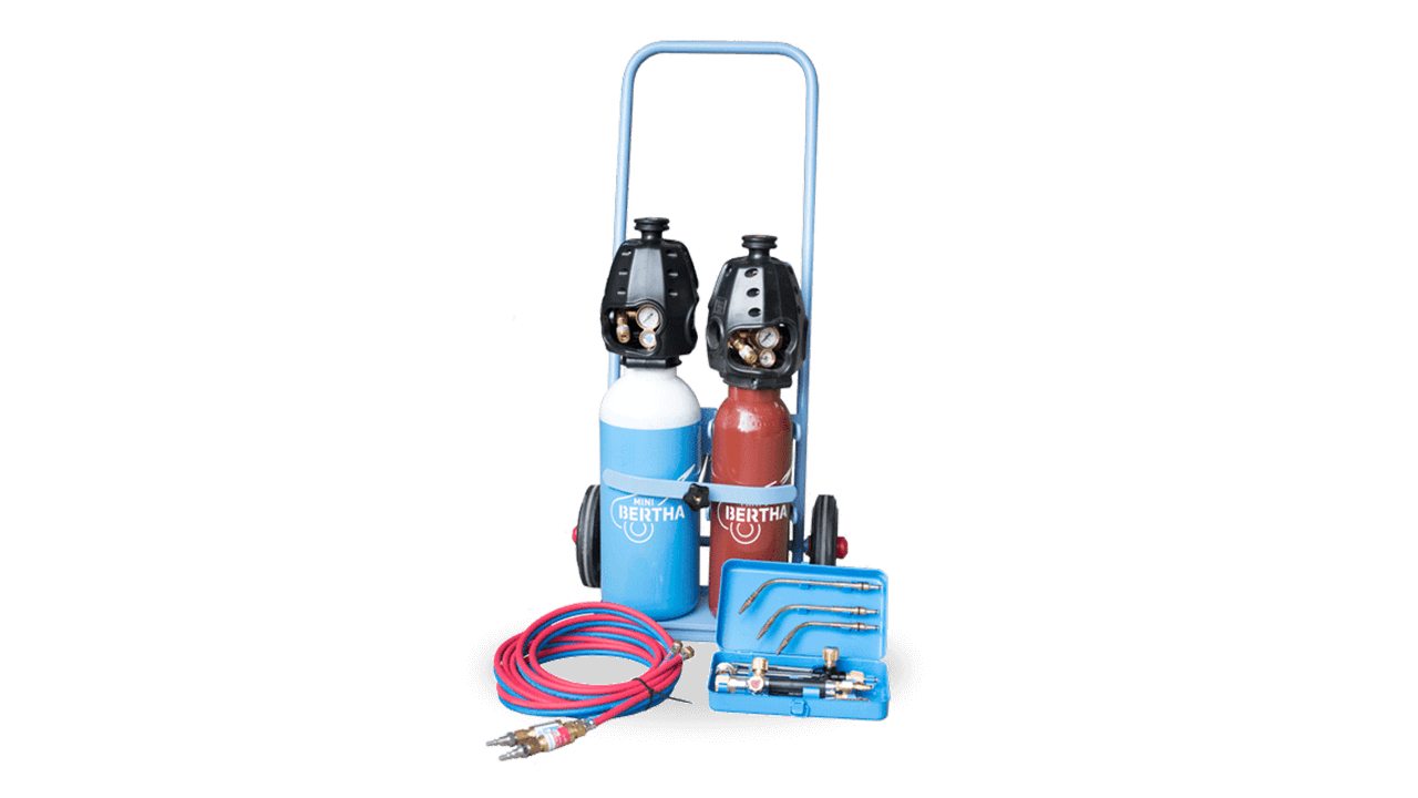 Sauerstoff-Acetylen-Regler Set – Mit CGA540 Und CGA510 Anschlüssen, Messingkörper, T-Griff